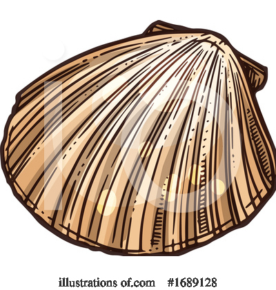 Shells Clipart #1689128 by Vector Tradition SM