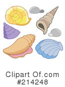Seashells Clipart #214248 by visekart