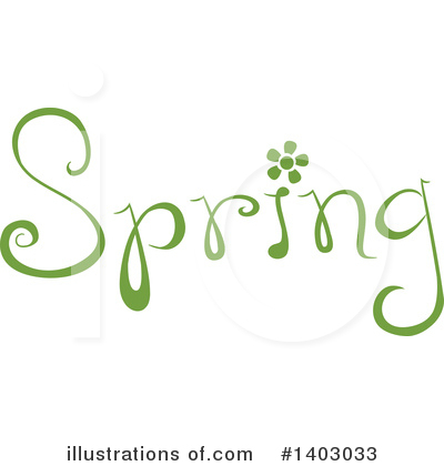 Spring Clipart #1403033 by BNP Design Studio
