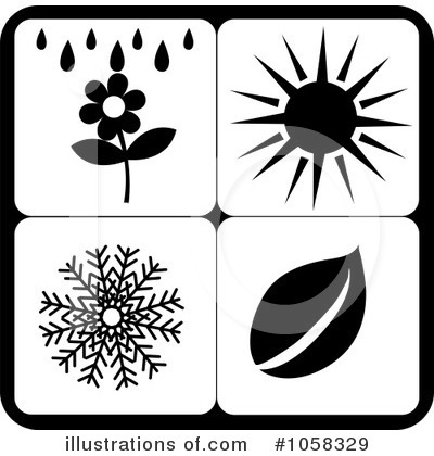 Royalty-Free (RF) Seasons Clipart Illustration by Pams Clipart - Stock Sample #1058329