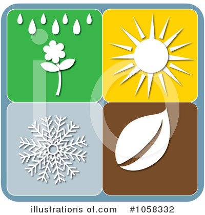 Royalty-Free (RF) Seasons Clipart Illustration by Pams Clipart - Stock Sample #1058332