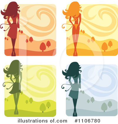 Royalty-Free (RF) Seasons Clipart Illustration by Amanda Kate - Stock Sample #1106780