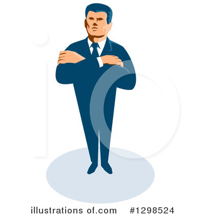 Royalty-Free (RF) Secret Agent Clipart Illustration by patrimonio - Stock Sample #1298524