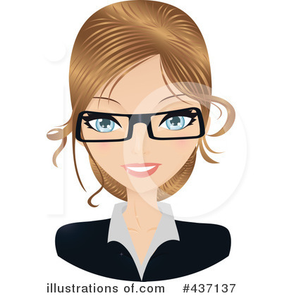 Business Woman Clipart #437137 by Melisende Vector