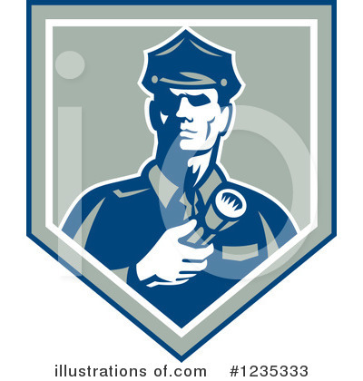 Royalty-Free (RF) Security Clipart Illustration by patrimonio - Stock Sample #1235333