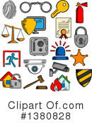 Security Clipart #1380828 by Vector Tradition SM