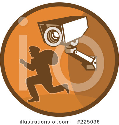 Royalty-Free (RF) Security Clipart Illustration by patrimonio - Stock Sample #225036
