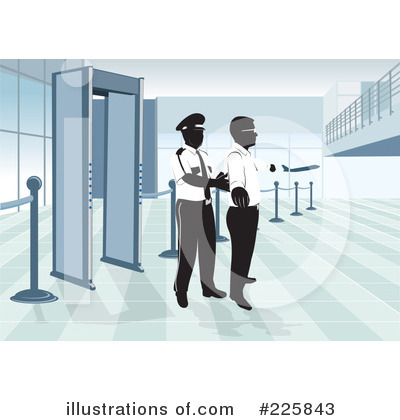 Royalty-Free (RF) Security Clipart Illustration by David Rey - Stock Sample #225843