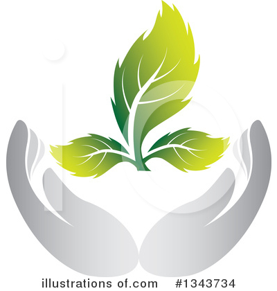Royalty-Free (RF) Seedling Clipart Illustration by ColorMagic - Stock Sample #1343734