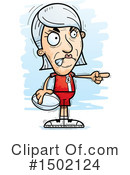 Senior Caucasian Woman Clipart #1502124 by Cory Thoman