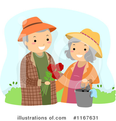 Royalty-Free (RF) Senior Citizen Clipart Illustration by BNP Design Studio - Stock Sample #1167631