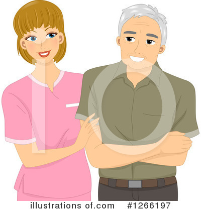 Royalty-Free (RF) Senior Citizen Clipart Illustration by BNP Design Studio - Stock Sample #1266197