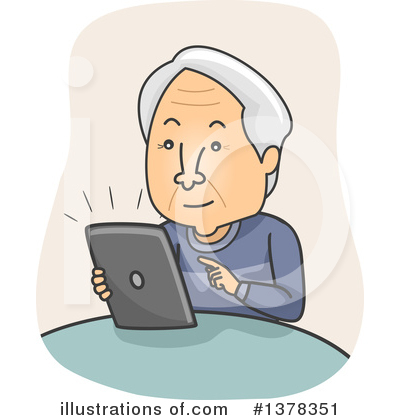 Royalty-Free (RF) Senior Citizen Clipart Illustration by BNP Design Studio - Stock Sample #1378351