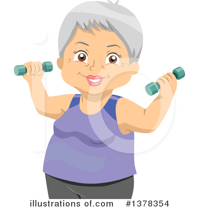 Lifting Weights Clipart #1378354 by BNP Design Studio