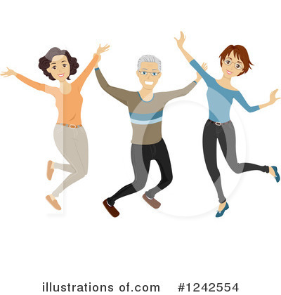 Royalty-Free (RF) Senior Clipart Illustration by BNP Design Studio - Stock Sample #1242554