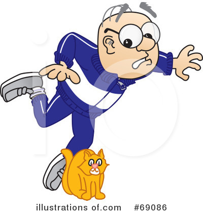 Royalty-Free (RF) Senior Man Character Clipart Illustration by Mascot Junction - Stock Sample #69086
