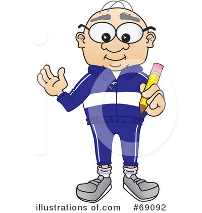 Royalty-Free (RF) Senior Man Character Clipart Illustration by Mascot Junction - Stock Sample #69092