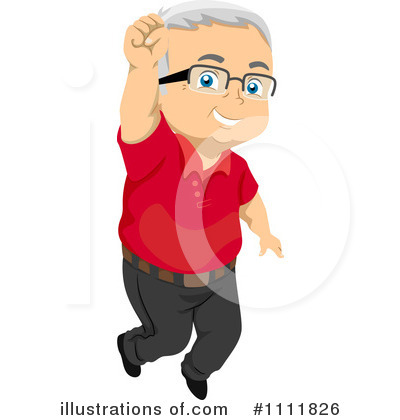 Royalty-Free (RF) Senior Man Clipart Illustration by BNP Design Studio - Stock Sample #1111826