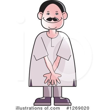 Royalty-Free (RF) Senior Man Clipart Illustration by Lal Perera - Stock Sample #1269020
