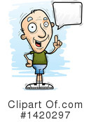 Senior Man Clipart #1420297 by Cory Thoman