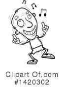 Senior Man Clipart #1420302 by Cory Thoman