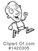 Senior Man Clipart #1420305 by Cory Thoman