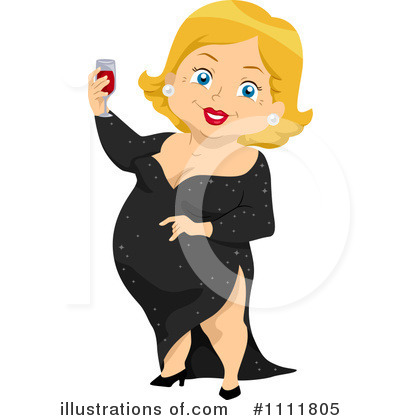Royalty-Free (RF) Senior Woman Clipart Illustration by BNP Design Studio - Stock Sample #1111805