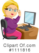 Senior Woman Clipart #1111816 by BNP Design Studio