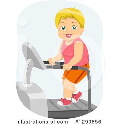 Treadmill Clipart #1299856 by BNP Design Studio