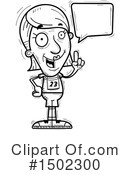 Senior Woman Clipart #1502300 by Cory Thoman