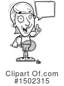 Senior Woman Clipart #1502315 by Cory Thoman