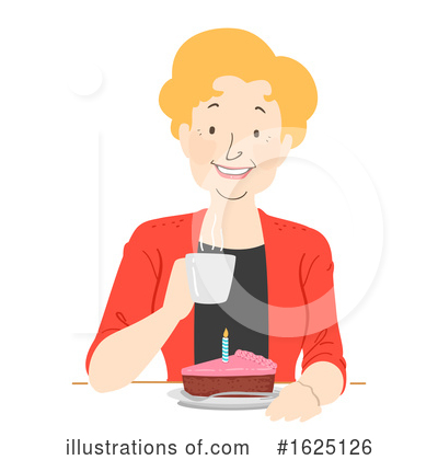 Royalty-Free (RF) Senior Woman Clipart Illustration by BNP Design Studio - Stock Sample #1625126