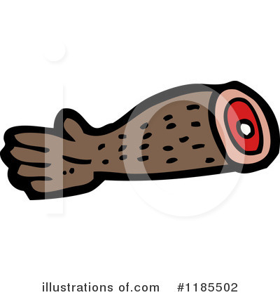 Royalty-Free (RF) Severed Arm Clipart Illustration by lineartestpilot - Stock Sample #1185502