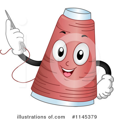 Royalty-Free (RF) Sewing Clipart Illustration by BNP Design Studio - Stock Sample #1145379