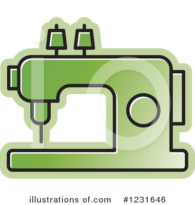 Royalty-Free (RF) Sewing Clipart Illustration by Lal Perera - Stock Sample #1231646