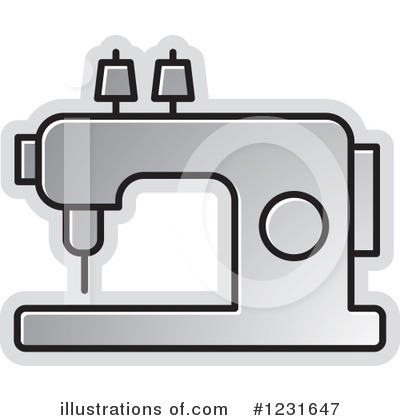 Royalty-Free (RF) Sewing Clipart Illustration by Lal Perera - Stock Sample #1231647