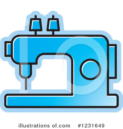 Royalty-Free (RF) Sewing Clipart Illustration by Lal Perera - Stock Sample #1231649