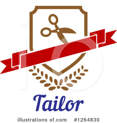 Royalty-Free (RF) Sewing Clipart Illustration by Vector Tradition SM - Stock Sample #1264830