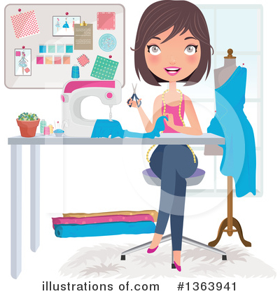 Fashion Clipart #1363941 by Melisende Vector