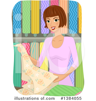 Royalty-Free (RF) Sewing Clipart Illustration by BNP Design Studio - Stock Sample #1384055