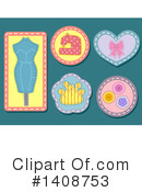 Sewing Clipart #1408753 by BNP Design Studio