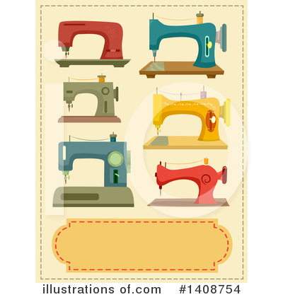 Royalty-Free (RF) Sewing Clipart Illustration by BNP Design Studio - Stock Sample #1408754