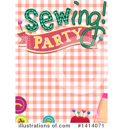 Royalty-Free (RF) Sewing Clipart Illustration by BNP Design Studio - Stock Sample #1414071