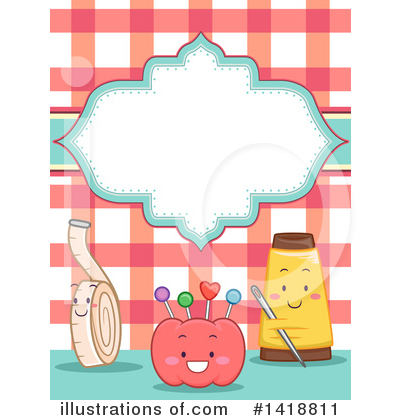 Royalty-Free (RF) Sewing Clipart Illustration by BNP Design Studio - Stock Sample #1418811