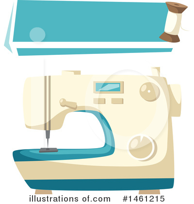 Royalty-Free (RF) Sewing Clipart Illustration by Vector Tradition SM - Stock Sample #1461215