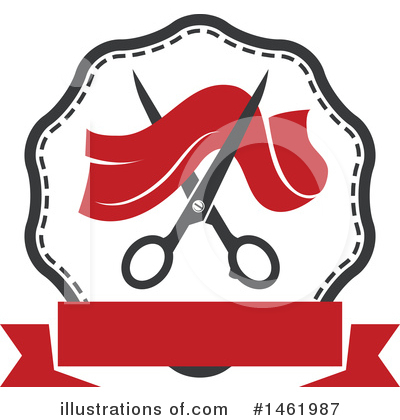 Royalty-Free (RF) Sewing Clipart Illustration by Vector Tradition SM - Stock Sample #1461987