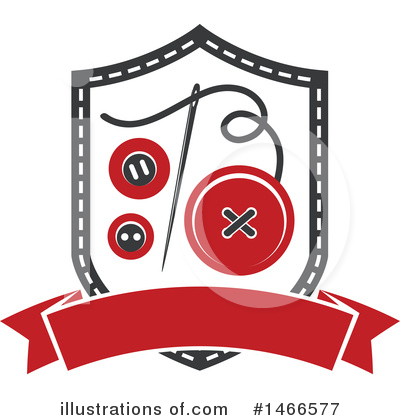 Royalty-Free (RF) Sewing Clipart Illustration by Vector Tradition SM - Stock Sample #1466577