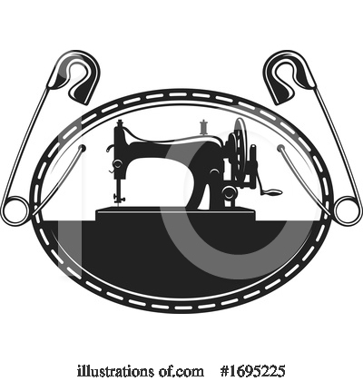 Royalty-Free (RF) Sewing Clipart Illustration by Vector Tradition SM - Stock Sample #1695225