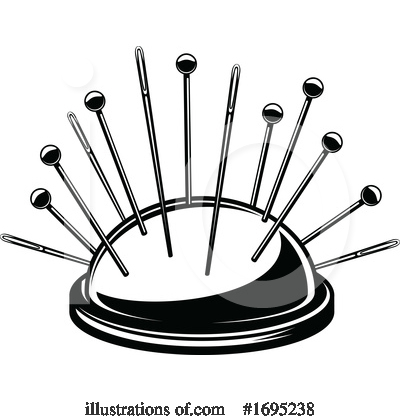 Royalty-Free (RF) Sewing Clipart Illustration by Vector Tradition SM - Stock Sample #1695238