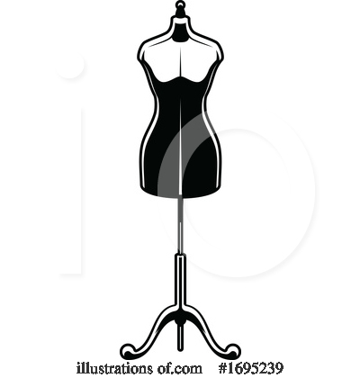 Royalty-Free (RF) Sewing Clipart Illustration by Vector Tradition SM - Stock Sample #1695239